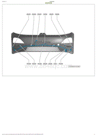 2023小鹏G6电路图-前保线束线束图