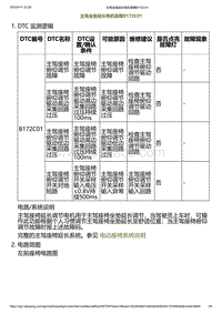 2023小鹏G6诊断-主驾坐垫延长电机故障B172C01