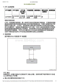 2023小鹏G6诊断-BLCAN关闭U2F0B89