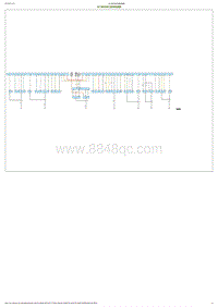 2023小鹏G6电路图-车门锁充电口盖锁电路图