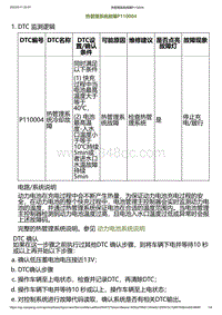 2023小鹏G6诊断-热管理系统故障P110004