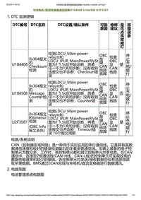 2023小鹏G6诊断-与充电机_直流变换器通信故障U104408 U104508 U2F3587