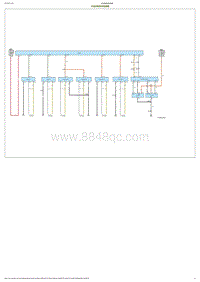 2023小鹏G6电路图-灯语控制系统电路图