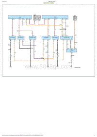 2023小鹏G6电路图-氛围灯系统ALTS电路图