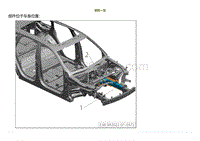 2023小鹏G9车身-左前纵梁内板总成1-装配一览