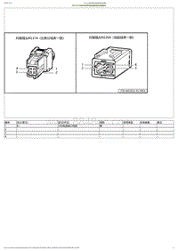 2023小鹏G6电路图-RG31A-仪表分线束对接地板线束对接插头