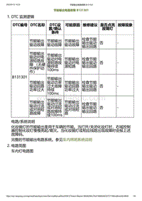 2023小鹏G6诊断-节能输出电路故障 B131301