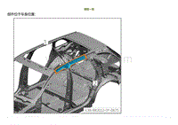 2023小鹏G9车身-左侧围A柱上部内板后段总成-装配一览