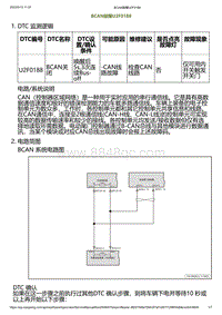 2023小鹏G6诊断-BCAN故障U2F0188