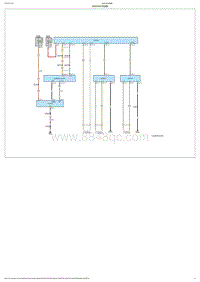 2023小鹏G6电路图-日间行车灯电路图