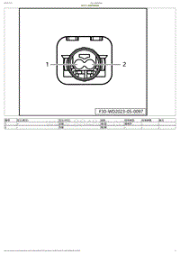 2023小鹏G6电路图-BD415-右侧气帘总成