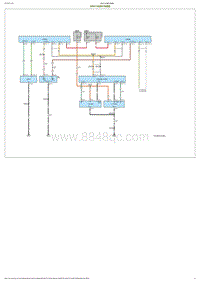 2023小鹏G6电路图-倒车灯与后雾灯电路图