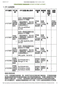 2023小鹏G6诊断-与集成式智能助力器通信故障U157587 U157887 U157687.._