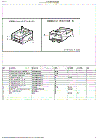 2023小鹏G6电路图-FLFLA-左前门线束对接左前门分线束对接插头