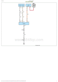 2023小鹏G6电路图-中距毫米波雷达MRR电路图