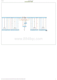 2023小鹏G6电路图-门把手模块控制系统DHC电路图