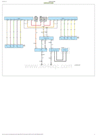 2023小鹏G6电路图-后视镜电动调节电路图