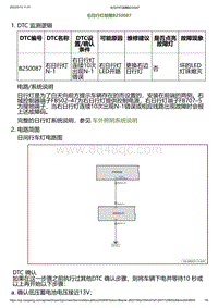 2023小鹏G6诊断-右日行灯故障B250087