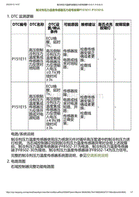 2023小鹏G6诊断-制冷剂压力温度传感器压力信号故障P151E11 P151E15