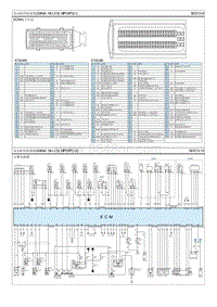 2018北京现代iX35 G2.0电路图-发动机控制系统 M T 