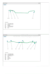 2018北京现代iX35 G2.0电路图-保险杠线束