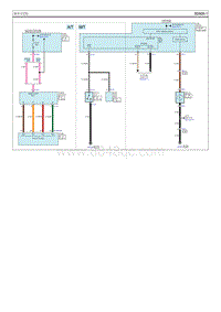 2017北京现代iX35 G2.0电路图-倒车灯