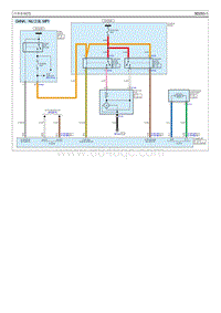 2019北京现代iX35 G2.0电路图-冷却系统