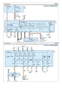 2019北京现代iX35 G1.4T电路图-指示灯 仪表