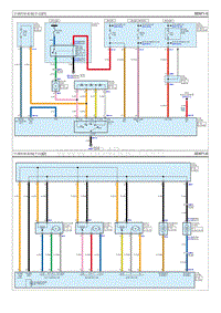 2018北京现代iX35 G2.0电路图-空调控制系统 手动 