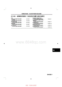 2014马自达3昂克赛拉-09-03E 故障症状检修-安全防护装置