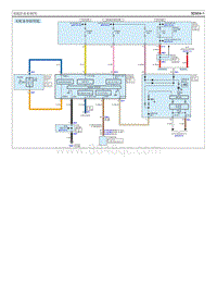 2019北京现代iX35 G1.4T电路图-钥匙防盗系统控制