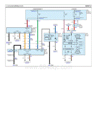 2018北京现代iX35 G2.0电路图-正面防撞辅助 FCA 系统