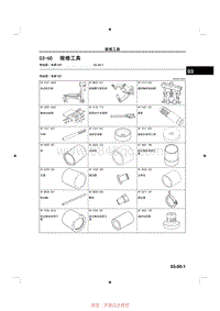 2014马自达3昂克赛拉-03-60 维修工具