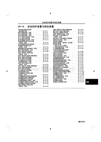 2015马自达3昂克赛拉-09车身 附件-09-14安全防护装置与锁定装置