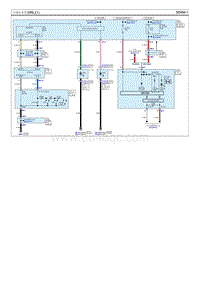 2019北京现代iX35 G1.4T电路图-日间行车灯 DRL 