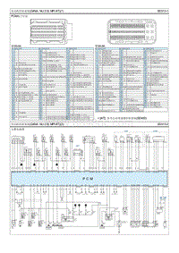 2019北京现代iX35 G2.0电路图-发动机控制系统 A T 