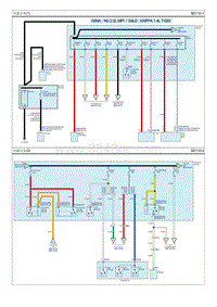 2019北京现代iX35 G2.0电路图-电源分布