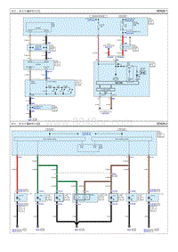 2019北京现代iX35 G1.4T电路图-尾灯 驻车灯 牌照灯