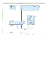 2018北京现代iX35 G2.0电路图-电机驱动动力转向 MDPS 系统