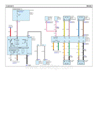 2021-2022现代iX35 G1.4T电路图-车速系统