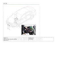 索纳塔SONAT混动G2.0-部件和部件位置