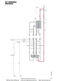2016沃尔沃XC60电路图-组37 接线盒保险丝