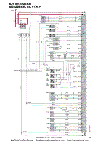 2016沃尔沃XC60电路图-组28 点火与控制系统
