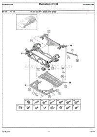 2018-2020保时捷971-Main group 4 Front axle