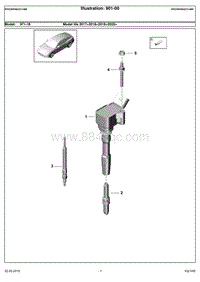 2018-2020保时捷971-Main group 9 Electrical equipment