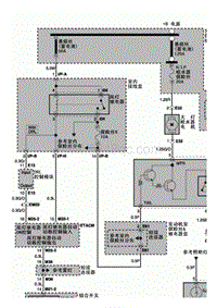 2004伊兰特G1.6电路图-大灯喷水器