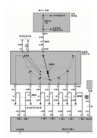 2004伊兰特G1.8电路图-自动变速器控制系统（汽油） 