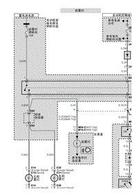 2004伊兰特G1.6电路图-雾灯