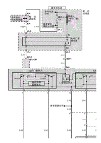 2004伊兰特G1.8电路图-电动门窗