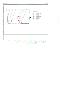 2017索纳塔混动电路图-前端模块线束